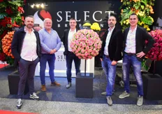 Aart Buizer, Gerjan Telleman of Fresco Flowers and Pini Cohen of Deco Roses paid a visit to Dennis en Micheal de Geus of Select Breeding.